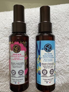 Set of 2 Yves Rocher Perfumed Body & Hair Mist ✨ NEW !